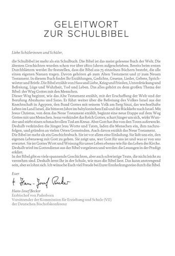 Schulbibel Einheitsübersetzung: Gott ist uns Zuflucht und Stärke (Ps 46,2) (Mintgrün)