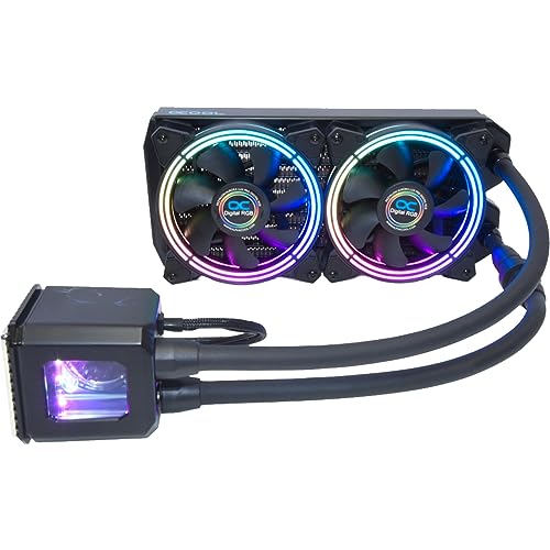 Alphacool Eisbaer Aurora 240 eau et gaz réfrigérants