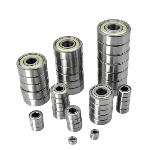 Roulements miniatures 8x22x7 mm pour corriger le jeu mécanique d'un axe