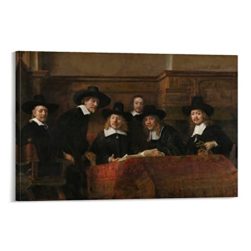27 Masterpieces by Rembrandt - Sampling Officials Poster Decorative Painting