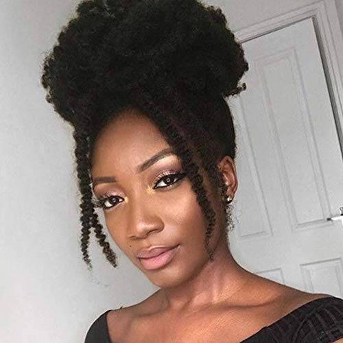 18 Inch Marley Braiding Hair Afro Kinky Marley Twists Hair Crochet Braids 1 pack Kanekalon Braid Hair for Women(4#)