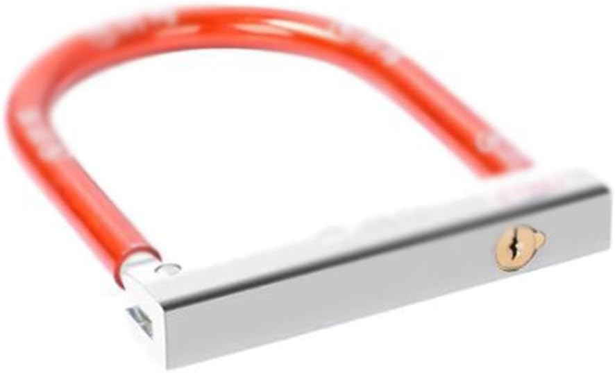 Heavy Locks Bike U Lock Heavy Duty Bicycle U Lock Secure Bike Security U Lock with Keys for Bikes Electric Bikes and Scooters U-Locks for Bicycles