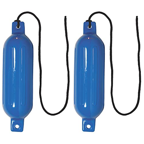 Extreme Max 3006.7378 Boattector Inflatable Fender Value 2-Pack - 4.5" X 16", Blue #TOP4