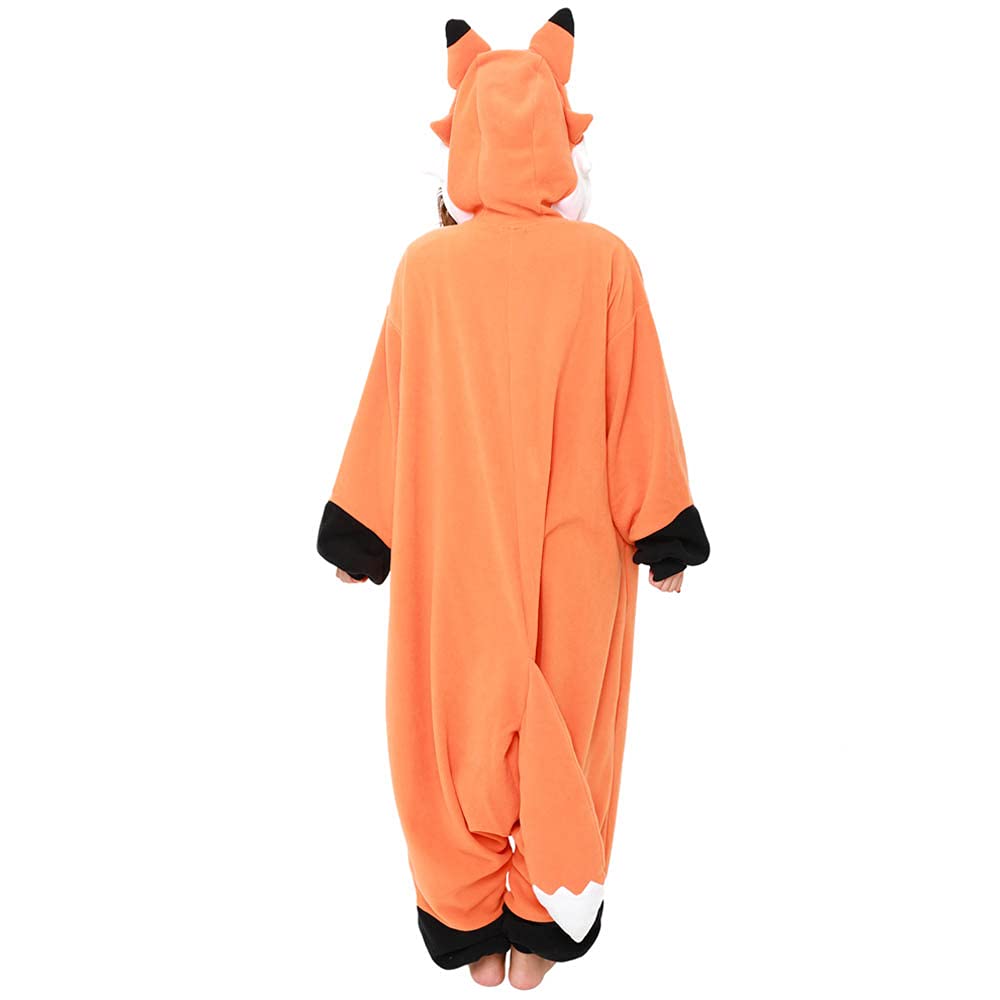 SAZAC Disfraz de Kigurumi de zorro rojo para Halloween