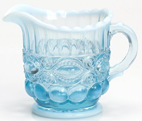 Creamer - Eyewinker "Eye Winker" - American Made - Mosser Glass USA (Pink Opalescent) image 5