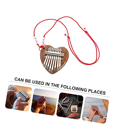 BIENKA 5pcs Amoureux Enfants Enfants Bout des Doigts Kalimba Taille exquise clé de Musique Adulte Bois intéressant… - Les Beatles, Paul McCartney, John Lennon, RIngo Starr, George Harrison BIENKA 5pcs Amoureux Enfants Enfants Bout des Doigts Kalimba Taille exquise clé de Musique Adulte Bois intéressant… – Image 4