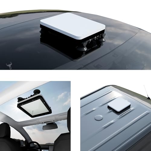 Starlink Mount Ultra-Durable Kit for Campers, RVs, UTVs, Trucks, & Cars | USA Made | Interior and Exterior Vehicle Installation | Hardtop Complete Coverage (No Charger, Mount + Both Options)