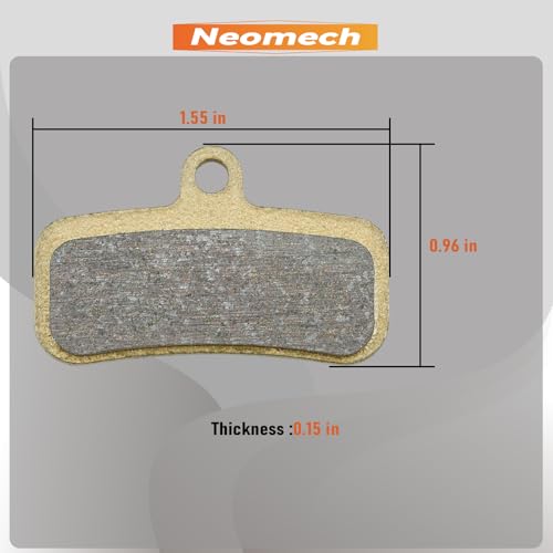 Image of Electric Dirt Bike Brake Pads for Surron Light Bee X /S Segway X160 X260 | for Talaria Sting MX3 / MX4