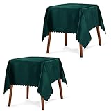 Décoration de table idéale : ces nappes carrées se caractérisent par leur couleur vive et sont fabriquées avec une finition exquise. Parfait pour plusieurs occasions heureuses, telles que les banquets de mariage, les fêtes d'anniversaire, les dîners, les fêtes prénatales, les conférences, les célébrations, les cérémonies, les fêtes, ajoutez de l'élégance à votre table simple, ce qui reflétera pleinement votre goût.