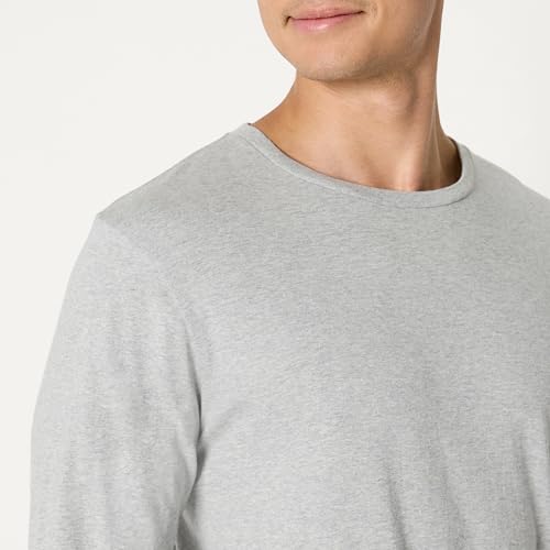 Image of Amazon Essentials Men's Slim Fit Crewneck Undershirts, Pack of 6