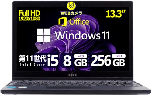 �yAmazon.co.jp����z��11����Core i5���� FMV LIFEBOOK U9311 ���y�ʁE���^���o�C���m�[�gPC 13.3�^FHD(1920×1080) ��������/Windows11/8GB/SSD256GB/����LAN/Bluetoot