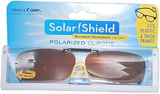 Polarized 54 Rec A Clip-on Sunglasses Driving Lenses Polarized Fits Plastic Frames