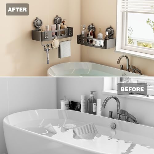 Étagère douche ventouse sans perçage : la solution anti-chute pour vos flacons