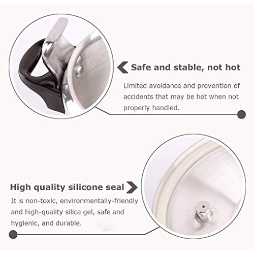 ZHJOPP Pressure Cooker, Household Aluminum Pressure Cooker, Non-stick Pot, Pressure Cooker, Soup Pot and Frying Pan Suitable for All Stoves - Image 3