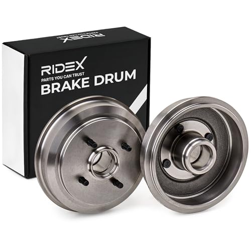 2x RIDEX Bremstrommel 123B0060 hinten für 2 (DY) 81mm