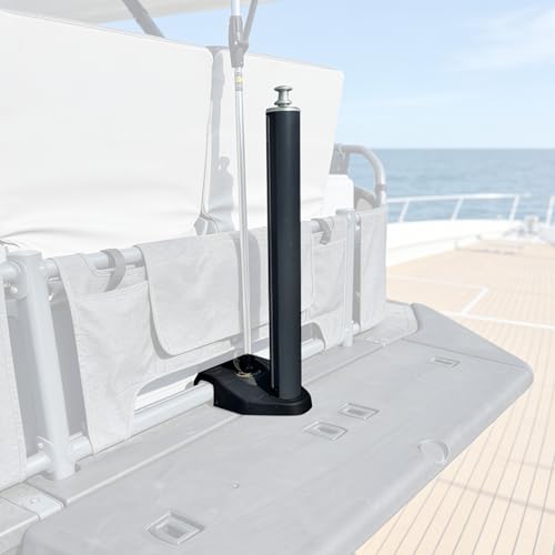 ALMULOO Water Ski Wake Pylon Compatible with Sea Doo Switch Pontoon Boat Universal Pontoon Boat Parts Replacement for 295100971 Powder Coated Textured Aluminium and Plastic