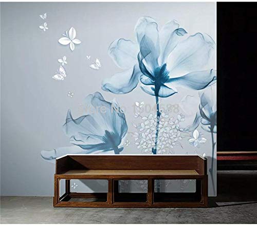 Murale 3D moderne fleur abstraite WLLLO pour un design intérieur d'exception - 2