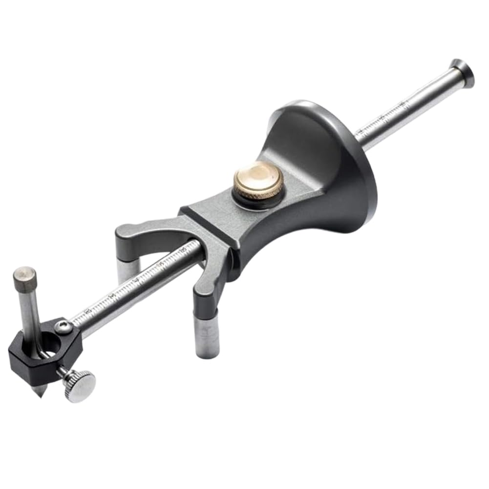 Jnchdghwa As Shown Dual-Purpose Wood Scribe Tool Set, 180 Mm Wheel Marking Gauge For Woodworking Linear& Arc Markers