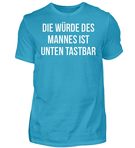 T-Shirt Haut de Gamme Homme Turquoise XXXL avec Finition Réglable Exclusive