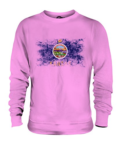 Sweat-shirt Kansas cadeau idéal style américain pour homme et femme