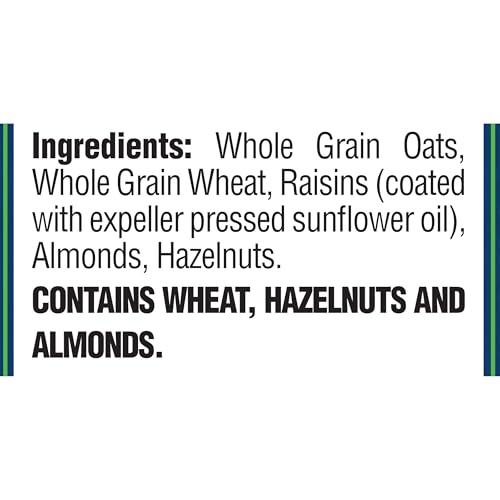 Alpen Muesli No Sugar Added Cereal, Heart Healthy Cereal with Wheat Flakes, Rolled Oats, Nuts and Raisins, Non-GMO Project Verified, 14 OZ Box (Pack of 1)