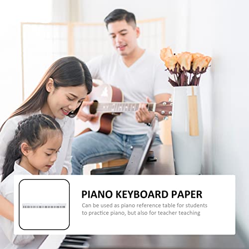 ibasenice 2 Pcs 88 Piano Clavier Schéma Clavier Échelle Autocollant Piano Clavier Tableau Clavier Formation Tableau Piano Pratique Autocollants Piano Clavier Autocollants Blanc Note - Les Beatles, Paul McCartney, John Lennon, RIngo Starr, George Harrison ibasenice 2 Pcs 88 Piano Clavier Schéma Clavier Échelle Autocollant Piano Clavier Tableau Clavier Formation Tableau Piano Pratique Autocollants Piano Clavier Autocollants Blanc Note – Image 8