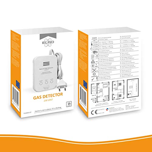 Détecteur de gaz ELRO FG4000P - Évitez les risques de fuite de méthane chez vous - 4