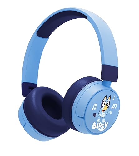 Image of OTL Technologies BL1076 Bluey Wireless Kids Headphones - Blue