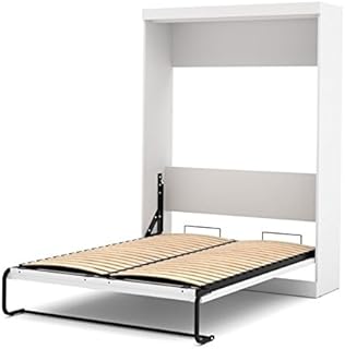 Bestar Pur Murphy Bed in White, Full