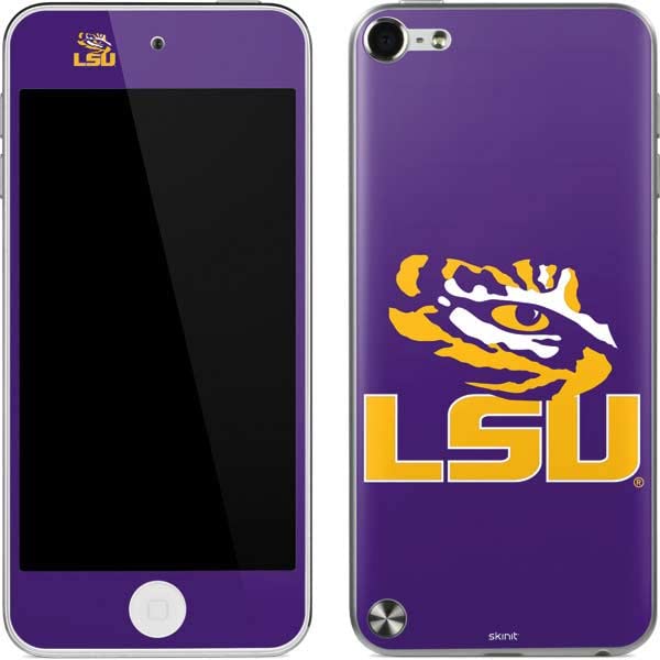 Skinit Decal MP3 Player Skin Compatible with iPod Touch (5th Gen&2012) - Officially Licensed LSU Tigers Mascot Design
