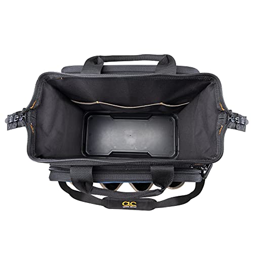 CLC Work Gear PB1543 17" Molded Base Multi-Compartment Technician's Tool Bag,Black/Blue by Custom Leathercraft - Image 8