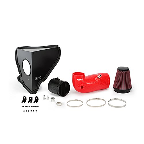 Mishimoto MMAI-CAM8-16RD Performance Air Intake Compatible With Chevrolet Camaro SS 2016-2018 Red