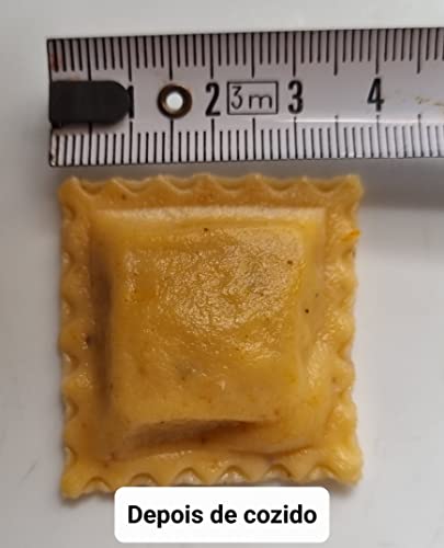 Forma Molde Para Ravioli Massas Aluminio 30 Cavidades - Tamanho cada ravioli 2.5 cm