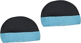 Toddmomy 2 Peças Capa UV Para Motocicleta E Capa À Prova De Chuva Para Motocicleta Proteção UV Respirável Capa Para Motocicleta Capa De Chuva Para Motocicleta Capa Para Motocicleta 210D