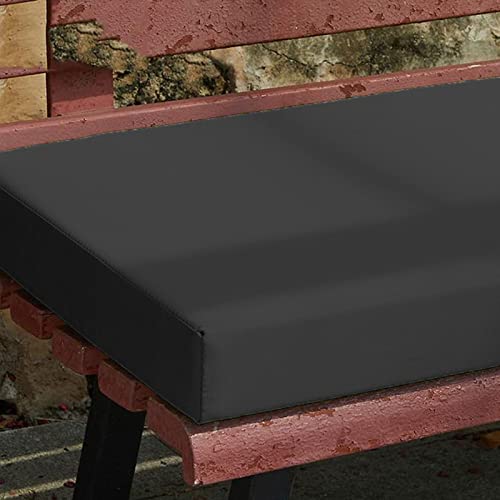 Coussin de jardin extérieur pour banc matelas balançoire imperméable 2 3 4 places mousse