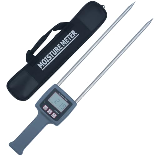 Amazon | HC 水分計 牧草 含水率測定器 草水分率計 測定範囲：0-84