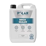 Polar Dust Proof Brick Sealer - 5 Litres | Protect Interior & Exterior Surfaces | Quick-Drying Brick Sealant for Brick & Masonry Floors & Walls | Attractive Sheen Finish | Easy Application