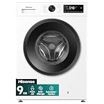 Hisense – Hisense WF1I9042BWP Waschmische mit Dampffunktion, 9kg, 1400