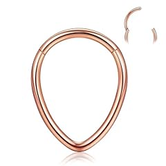 Teardrop-Sleek, Rose Gold
