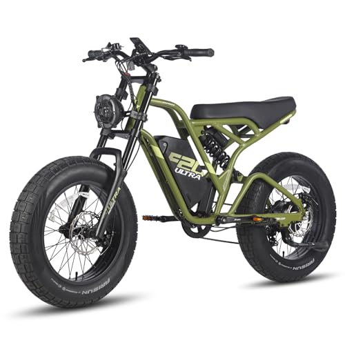 Fafrees F20 Ultra E-Bike - Bicicleta eléctrica (48 V, 25 Ah, batería de 20 pulgadas x 5,0 pulgadas, bicicleta de montaña eléctrica Shimano 7, par máximo 79 Nm)