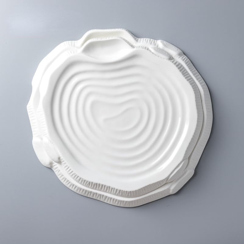 Piatti Cena Caratteristiche del ristorante Piatto da portata in rilievo Piatto occidentale in ceramica Stoviglie for hotel Pasta for uso domestico Piatto grande Stoviglie Piatti Forniture Per Feste