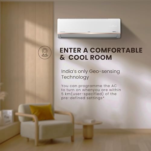 Image of IFB 2025 Model Gold Pro Smart Series 1.5 Ton 5 Star Split AC with inbuilt Wifi and Hybrid Technology, Works upto 55C, 4-Way Swing, Higher Cooling Capacity, Powered By AI - White (CI205GN32SGN1)