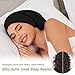 3Pcs Silk Satin Bonnet for Sleeping Women Men, Soft Cotton Slouchy Beanie Chemo Hat with Silky Satin Lining, Adjustable Night Sleep Cap Hair Wrap for Natural Curly Hair