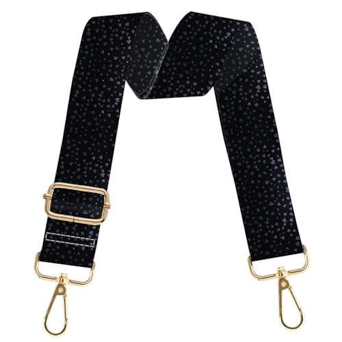Image of Purse Strap Crossbody Shoulder Canvas Straps 1.5 inch Wide Replacement Adjustable Aesthetic Cute for Women Girls Bag