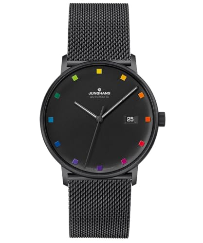 JUNGHANS Herren-Automatikuhr Form A Bauhaus Edition 27/4533.44 JUNGHANS Herren-Automatikuhr Form A Bauhaus Edition 27/4533.44