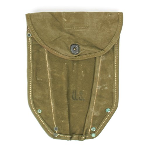 U.S. WWII M1943 Entrenching Tool Shovel & Canvas Cover