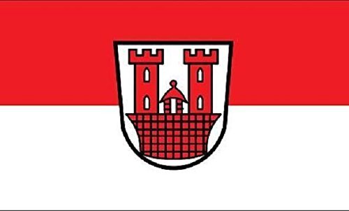 Adesivo bandiera Salisburgo 8 x 5 cm adesivo auto sticker