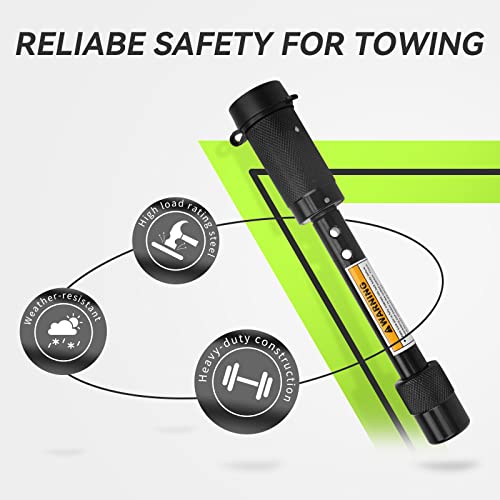 Rvmate Trailer Hitch Lock 5/8" Dia. For Class Iii Iv 2" & 2-1/2" Receiver, Anti-Theft Steel Locking Hitch Pin With 2 Keys For Towing Trailer/Truck/Bike Rack #TOP1