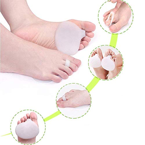 Ball of Foot Cushions, Forefoot Insoles for Metatarsal Support and Foot Pain Relief - Ball of Foot Pads-2 Pairs