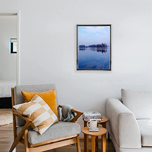 Aynoo 8X10 Picture Frame Black Silver Set Of 2 Display Pictures 8X10 Inch 2Pack 8X10 Picture Frame Certificates Document Frame (P8D 2Pack 0810) #TOP3